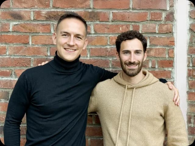 Simon Pieren and Maximilian Engler, Co-Founders of Dubly.AI