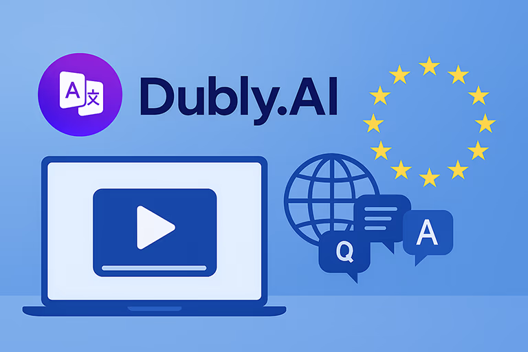 AI Dubbing Providers in Europe: Why Dubly.AI Is the Only Real Option