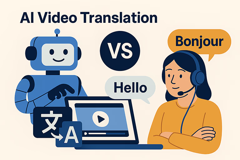 AI Video Translation vs. Human Translators – Who Wins in 2026?