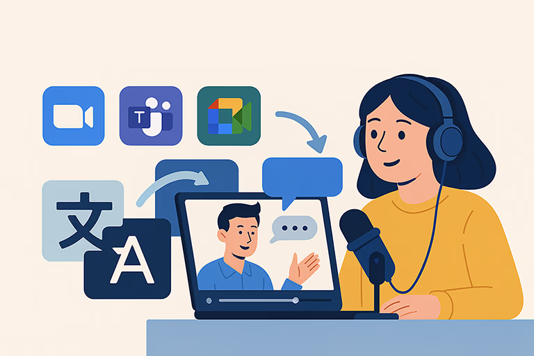 Can I Translate Videos from Zoom, Teams or Google Meet Recordings?