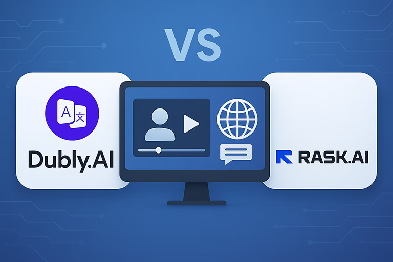 Dubly.AI vs. Rask AI: Which Provider Delivers the Best AI-Powered Video Translation?