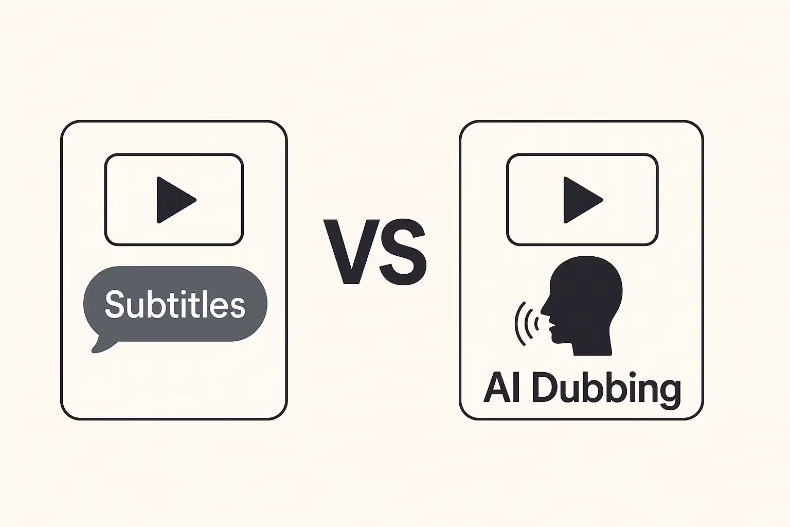 Subtitles vs. AI Dubbing: Which Is Better for Your Videos?