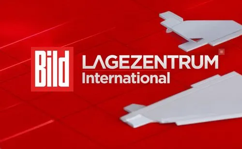 BILD Lagezentrum news studio – AI video translation for international news coverage with Dubly.AI